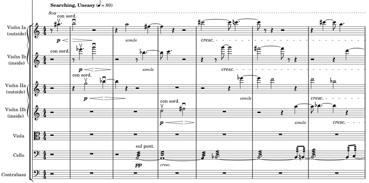 Opening string texture of Anamnesis